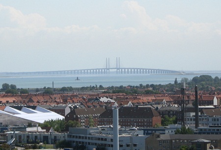 Мост между Данией и Швецией